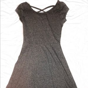 Light Grey Mini Dress